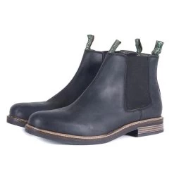 Barbour Men's Farsley Chelsea Boots – Black -Fashionable Man 1 595