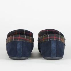 Barbour Men’s Porterfield Slippers – Navy -Fashionable Man 4 225