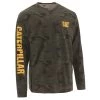 CAT Men’s Trademark Banner Long Sleeve T-Shirt – Night Camo
