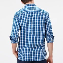 Joules Men’s Abbott Classic Fit Poplin Shirt – Blue/Yellow Check 16 Joules Men’s Abbott Classic Fit Poplin Shirt – Blue/Yellow Check -Fashionable Man abbott classic bluyelchk s 1