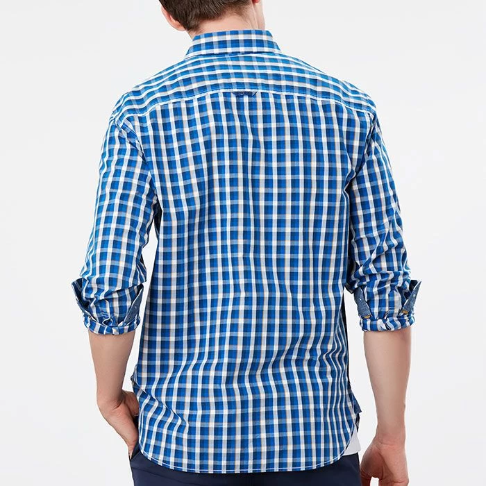Joules Men’s Abbott Classic Fit Poplin Shirt – Blue/Yellow Check 7 Joules Men’s Abbott Classic Fit Poplin Shirt – Blue/Yellow Check - Image 7