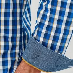 Joules Men’s Abbott Classic Fit Poplin Shirt – Blue/Yellow Check 18 Joules Men’s Abbott Classic Fit Poplin Shirt – Blue/Yellow Check -Fashionable Man abbott classic bluyelchk s 8