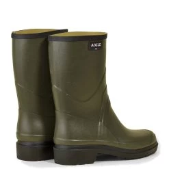 Aigle Men’s Bison 2 Mid Height Wellington Boots – Khaki -Fashionable Man aigle men s bison 2 mid height wellington boots khaki 2