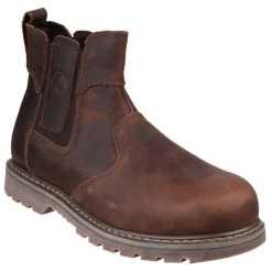 Amblers FS165 Safety Dealer Boots - Brown -Fashionable Man ambler fs165