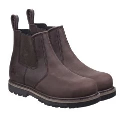 Amblers Men's AS231 Skipton Safety Dealer Boot - Brown