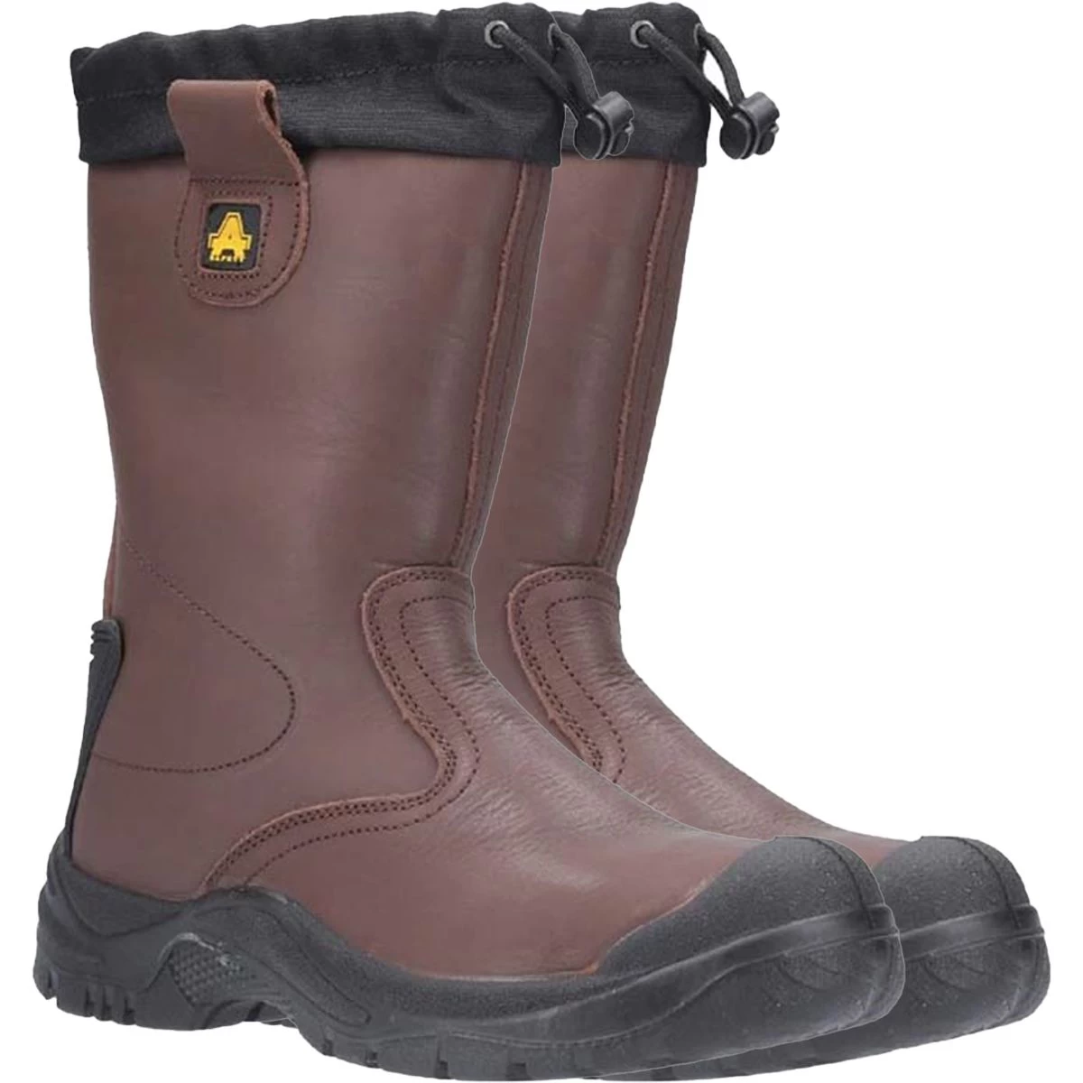 Amblers Men's AS245 Torridge Rigger Safety Boots - Brown 1 Amblers Men's AS245 Torridge Rigger Safety Boots - Brown