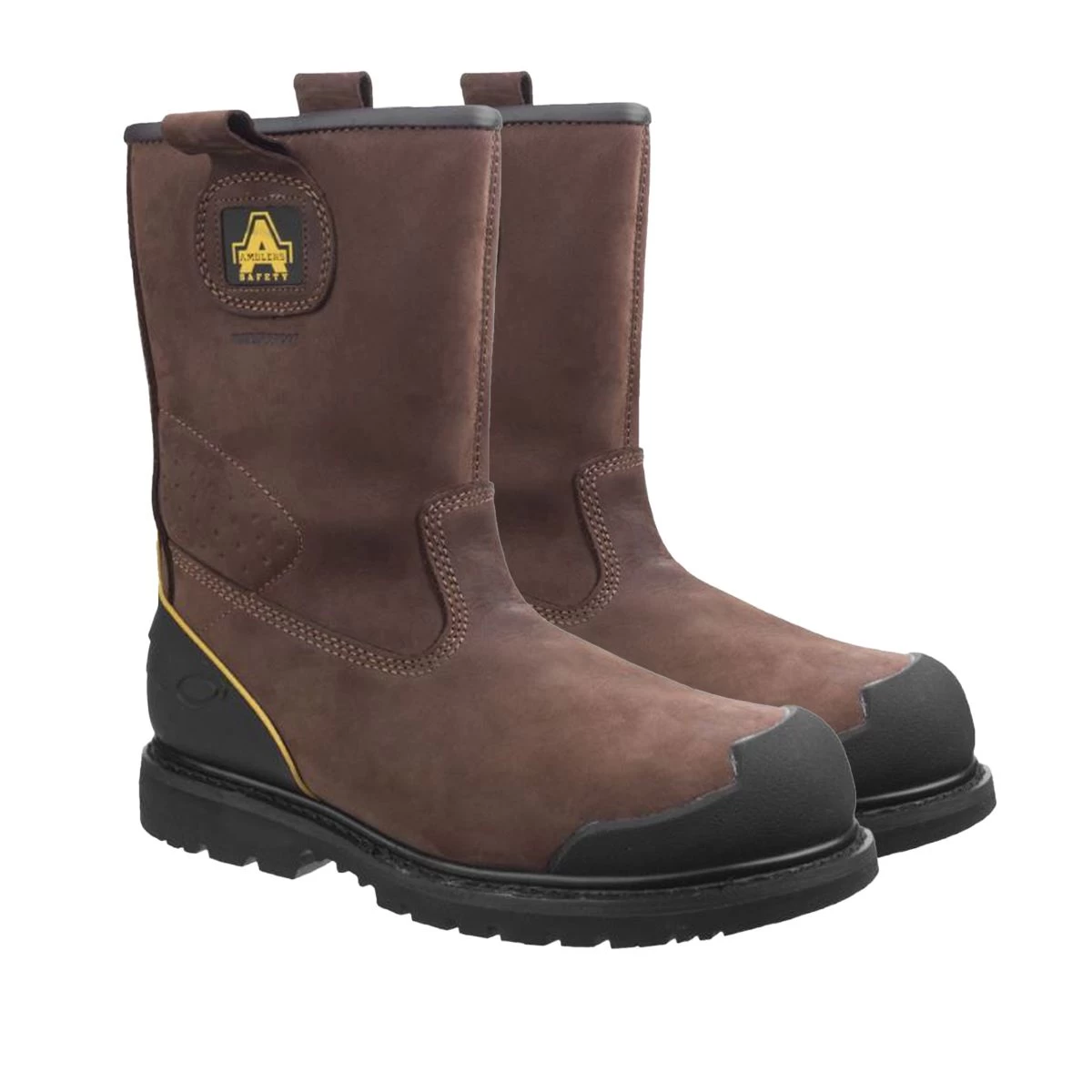 Amblers Men's FS223 Safety Rigger Boots - Brown 1 Amblers Men's FS223 Safety Rigger Boots - Brown