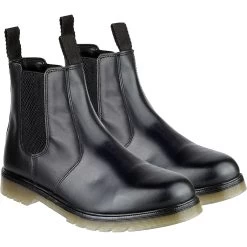 Amblers Unisex Colchester Dealer Boots – Black -Fashionable Man amblers unisex colchester dealer boots black 1 1