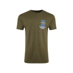 Weird Fish Men's Thrill To Drill Graphic T-shirt - Lichen -Fashionable Man artist t thrill to drill lichen 1