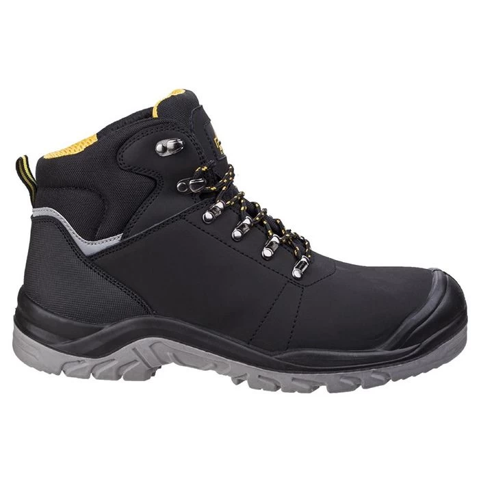 Amblers Men's AS252 Delamere Safety Boots - Black 2 Amblers Men's AS252 Delamere Safety Boots - Black - Image 2