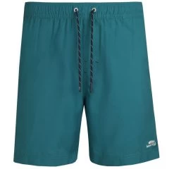 Weird Fish Men's Banning Eco Swim Shorts - Peacock Blue