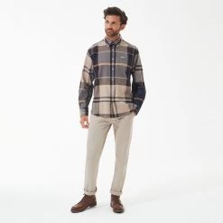 Barbour Men's Bearpark Shirt - Autumn Dress 9 Barbour Men's Bearpark Shirt - Autumn Dress -Fashionable Man barbour bearpark reg shirt autm 3