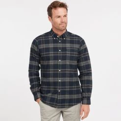 Barbour Men's Betsom Tailored Shirt - Grey Marl