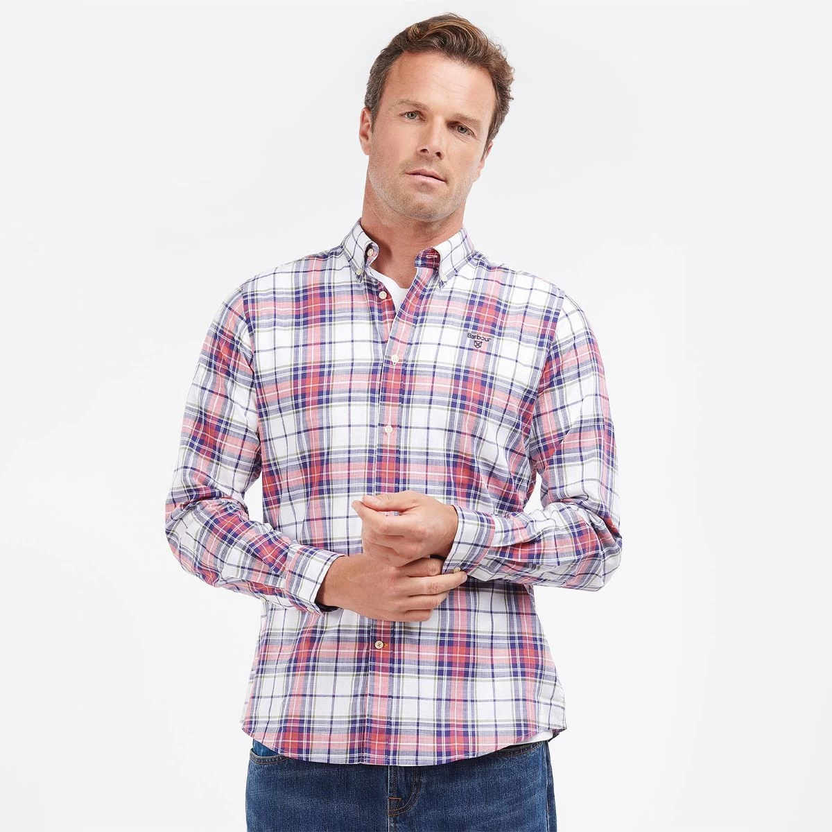 Barbour Men's Blakelow Tailored Shirt - Whisper White 7 Barbour Men's Blakelow Tailored Shirt - Whisper White - Image 7