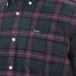 Barbour Men's Castlebridge Tailored Shirt - Grey Marl -Fashionable Man barbour castlebridge shrt gmrl 7