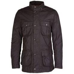 Barbour Corbridge Wax Jacket - Rustic -Fashionable Man barbour corbridge wax jacket rustic 7