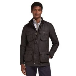 Barbour Corbridge Wax Jacket - Rustic -Fashionable Man barbour corbridge wax jacket rustic 8 1