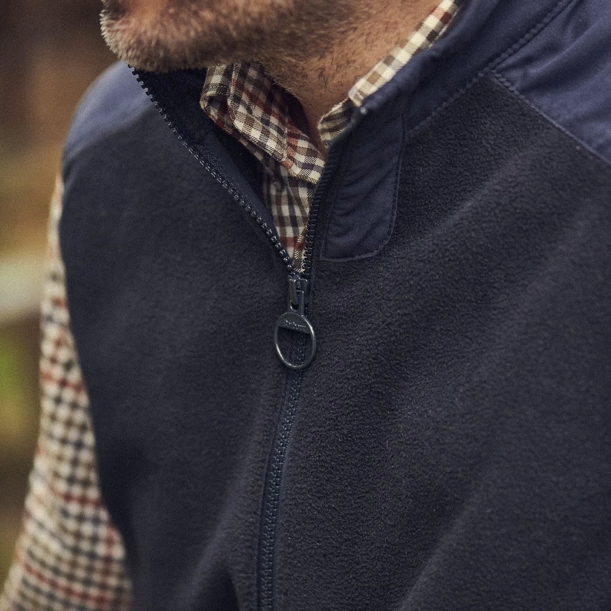 Barbour Men's Country Fleece Gilet - Navy 10 Barbour Men's Country Fleece Gilet - Navy - Image 10