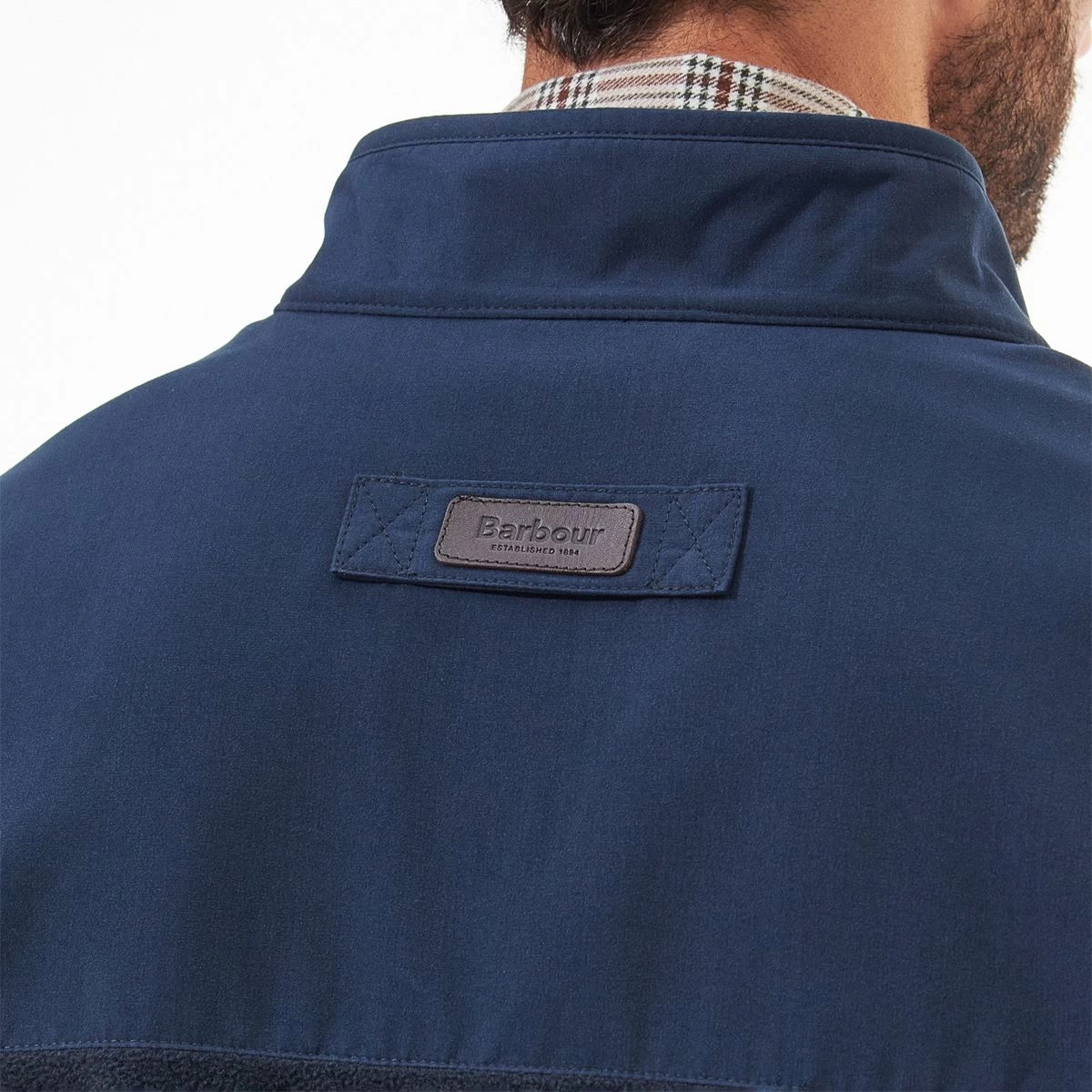 Barbour Men's Country Fleece Gilet - Navy 6 Barbour Men's Country Fleece Gilet - Navy - Image 6