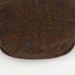 Barbour Crieff Cap – Dark Brown -Fashionable Man barbour crieff flat cap dk brn 4