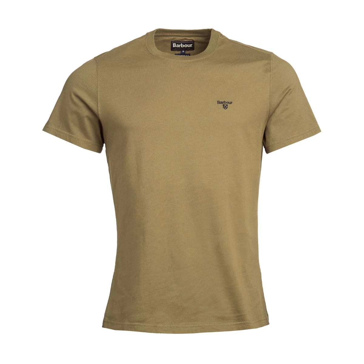 Barbour Men's Essential Sports T-Shirt - Mid Olive 2 Barbour Men's Essential Sports T-Shirt - Mid Olive - Image 2