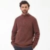 Barbour Men's Horseford Half Zip Sweatshirt - Cinnamon