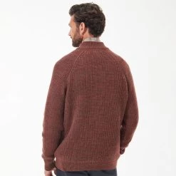 Barbour Men's Horseford Half Zip Sweatshirt - Cinnamon 11 Barbour Men's Horseford Half Zip Sweatshirt - Cinnamon -Fashionable Man barbour horseford 1 2 zip cinmn 4