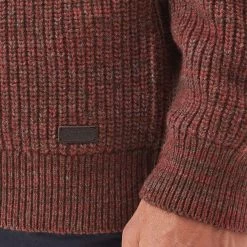 Barbour Men's Horseford Half Zip Sweatshirt - Cinnamon 13 Barbour Men's Horseford Half Zip Sweatshirt - Cinnamon -Fashionable Man barbour horseford 1 2 zip cinmn 6