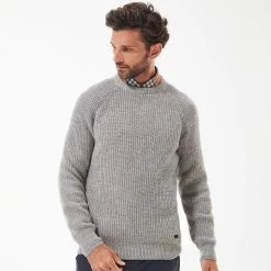 Barbour Men's Horseford Crew Neck Sweater - Stone