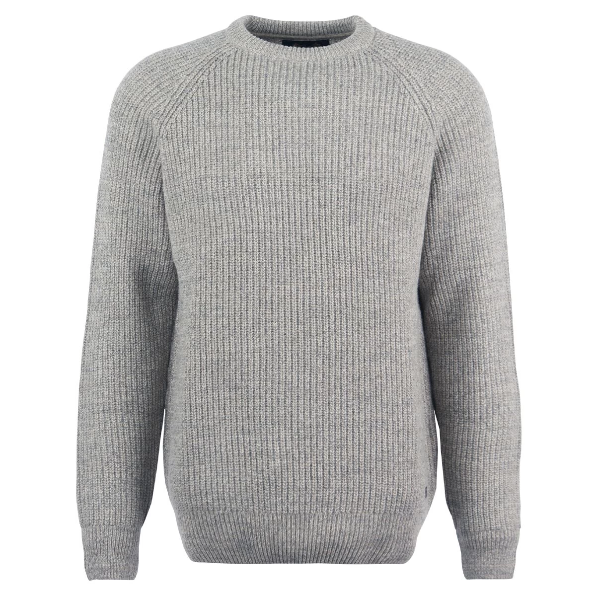 Barbour Men's Horseford Crew Neck Sweater - Stone 2 Barbour Men's Horseford Crew Neck Sweater - Stone - Image 2