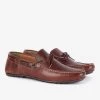 Barbour Men's Jenson Driving Shoes - Cognac