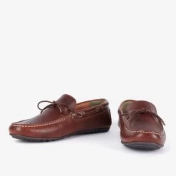 Barbour Men's Jenson Driving Shoes - Cognac -Fashionable Man barbour jenson cognac 3