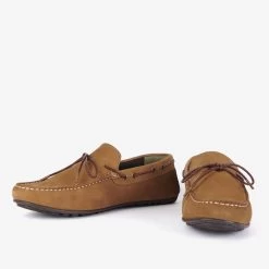 Barbour Men's Jenson Driving Shoes - Russet -Fashionable Man barbour jenson russet 3