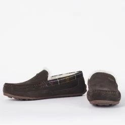 Barbour Men's Martin Slippers - Brown 7 Barbour Men's Martin Slippers - Brown -Fashionable Man barbour martin brown 5