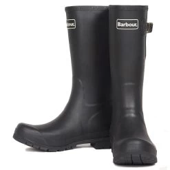 Barbour Men’s Cirrus Wellington Boots – Black -Fashionable Man barbour men s cirrus wellington boots black 2