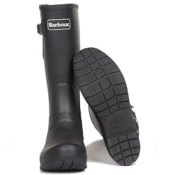 Barbour Men’s Cirrus Wellington Boots – Black -Fashionable Man barbour men s cirrus wellington boots black 3