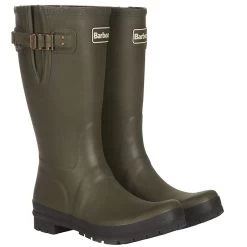 Barbour Men’s Cirrus Wellington Boots – Olive