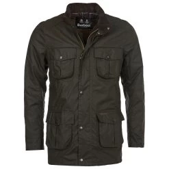 Barbour Men’s Corbridge Wax Jacket – Olive -Fashionable Man barbour men s corbridge wax jacket olive 5