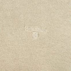 Barbour Men's Cotton Half Zip Sweater - Stone 14 Barbour Men's Cotton Half Zip Sweater - Stone -Fashionable Man barbour men s cotton half zip sweater stone 7