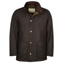 Barbour Men’s Hereford Wax Jacket – Rustic -Fashionable Man barbour men s hereford wax jacket rustic