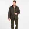 Barbour Men’s Prestbury Wax Jacket – Olive