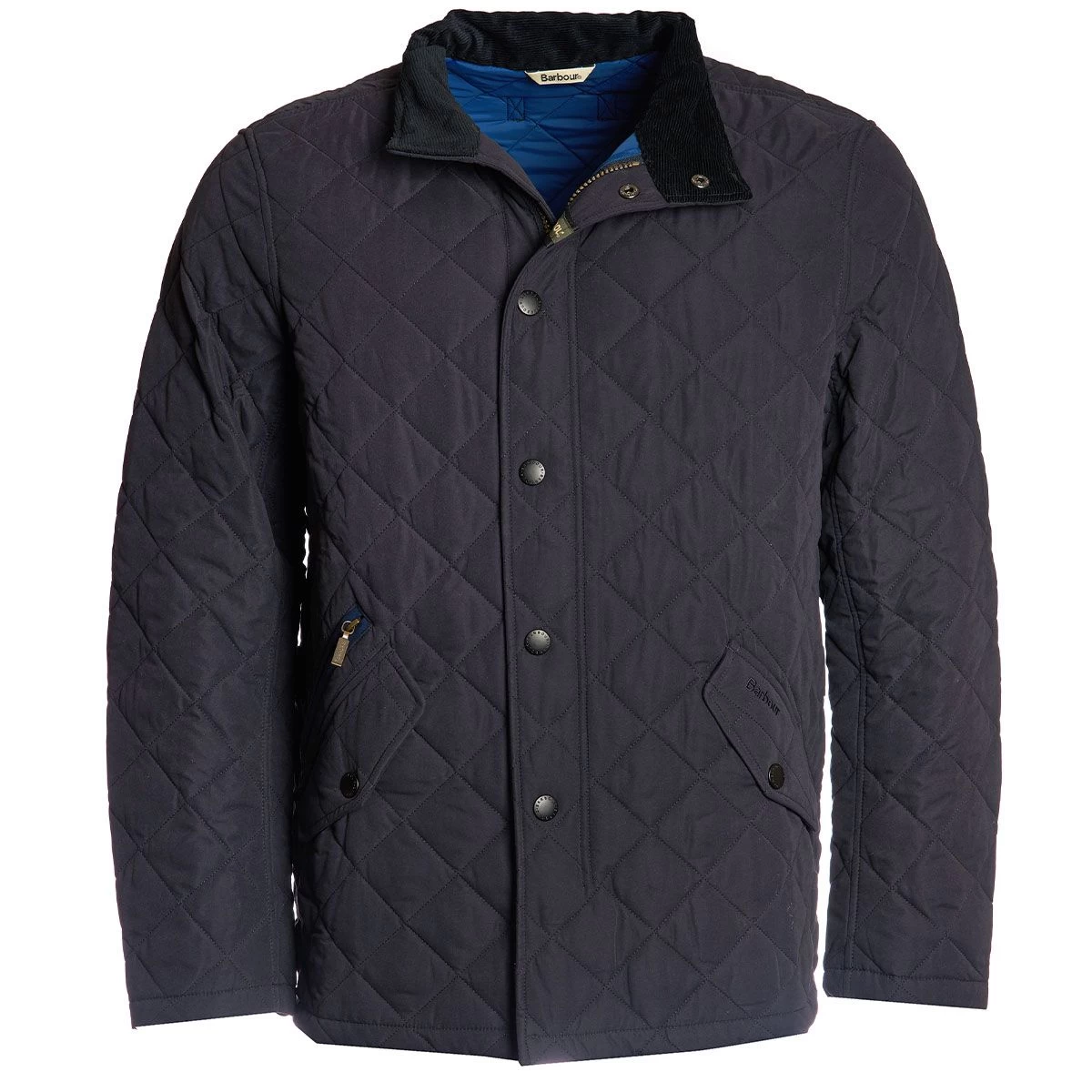 Barbour Men's Shoveler Quilted Jacket - Navy 5 Barbour Men's Shoveler Quilted Jacket - Navy - Image 5