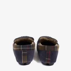 Barbour Men's Monty Slippers - Navy -Fashionable Man barbour monty slipper navy 3