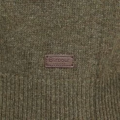 Barbour Men’s Nelson Essential V Neck Jumper - Seaweed 12 Barbour Men’s Nelson Essential V Neck Jumper - Seaweed -Fashionable Man barbour nelson essential jumper olive 6