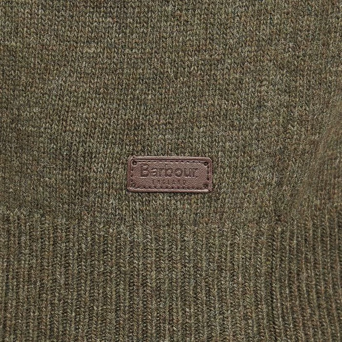 Barbour Men’s Nelson Essential V Neck Jumper - Seaweed 6 Barbour Men’s Nelson Essential V Neck Jumper - Seaweed - Image 6