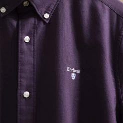 Barbour Men's Oxtown Tailored Shirt - Fig -Fashionable Man barbour oxtown tlrd shirt fig 3