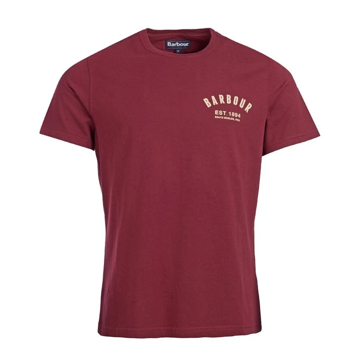 Barbour Men's Preppy T-Shirt - Ruby 2 Barbour Men's Preppy T-Shirt - Ruby - Image 2