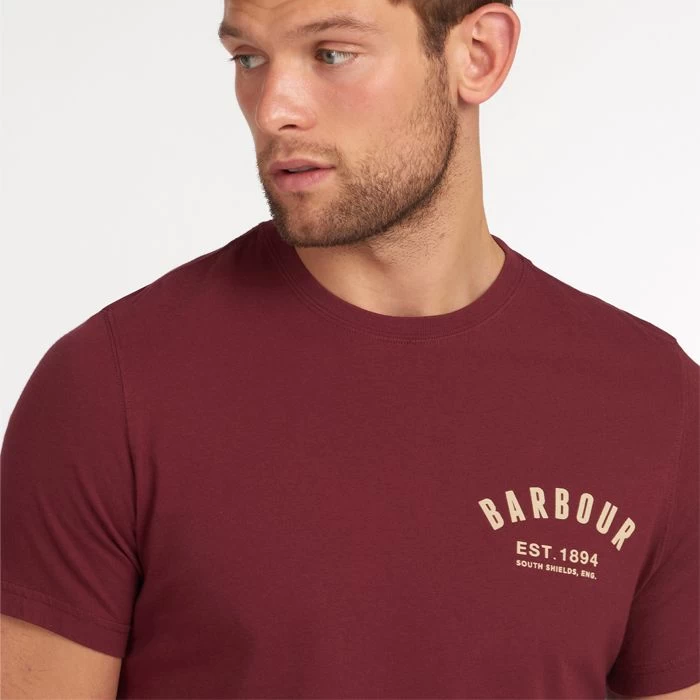 Barbour Men's Preppy T-Shirt - Ruby 5 Barbour Men's Preppy T-Shirt - Ruby - Image 5