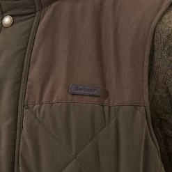 Barbour Men's Rennison Quilted Gilet - Dark Olive -Fashionable Man barbour rennison gilet dk olive 7