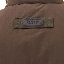 Barbour Men's Rennison Quilted Gilet - Dark Olive -Fashionable Man barbour rennison gilet dk olive 8